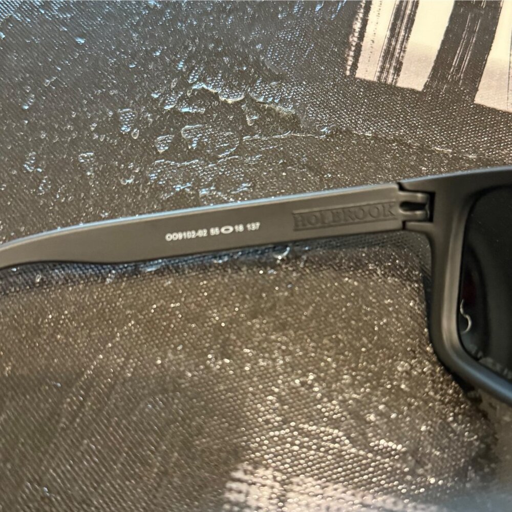 OO9102 Oakley Holbrook Chrome Iridium Prizm Polarized Sunglasses - Picture 8 of 11